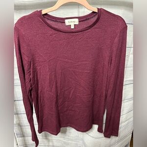 Bohme Women's Burgundy Light Sweater Medium